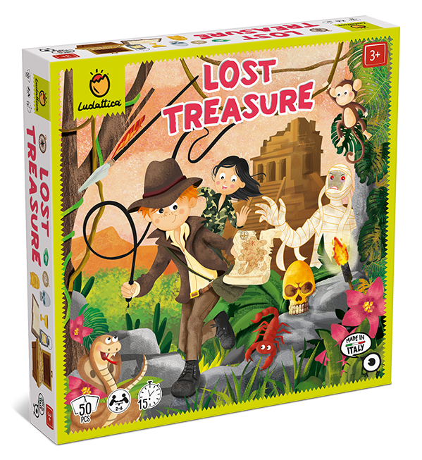 Joc - Lost Treasure | Ludattica