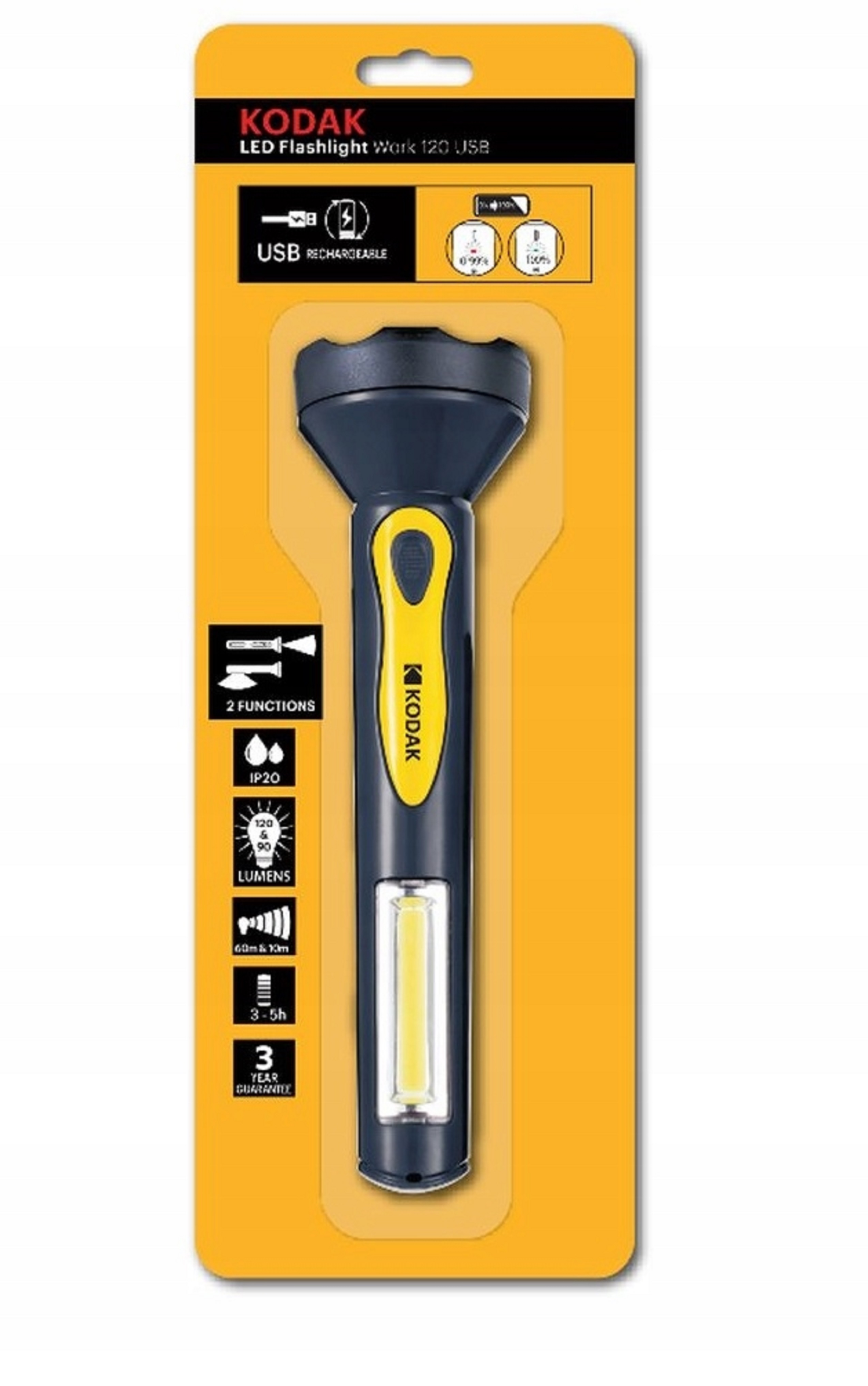 Lanterna - Work 120 USB