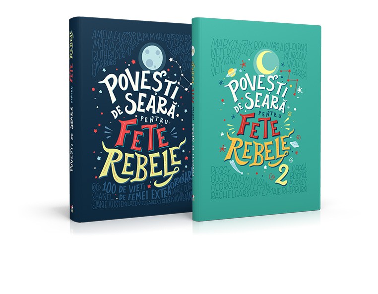 Povesti de seara pentru fete rebele Vol. 1 + Vol. 2 | carturesti.ro poza bestsellers.ro
