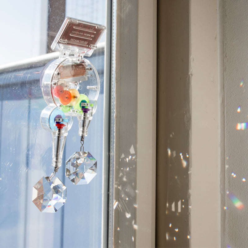 Obiect decorativ - Solar Powered - RainbowMaker with Double Crystals | Kikkerland