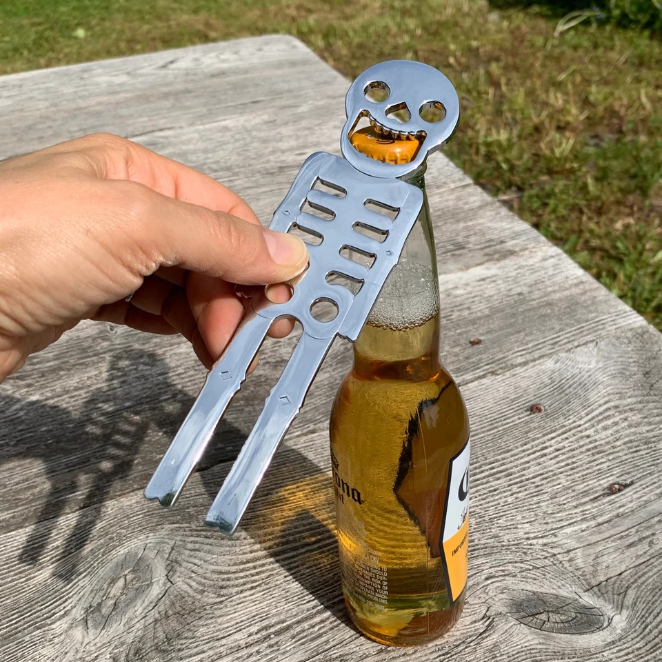 Desfacator sticle - Skeleton Bottle Opener | Kikkerland - 1 | YEO