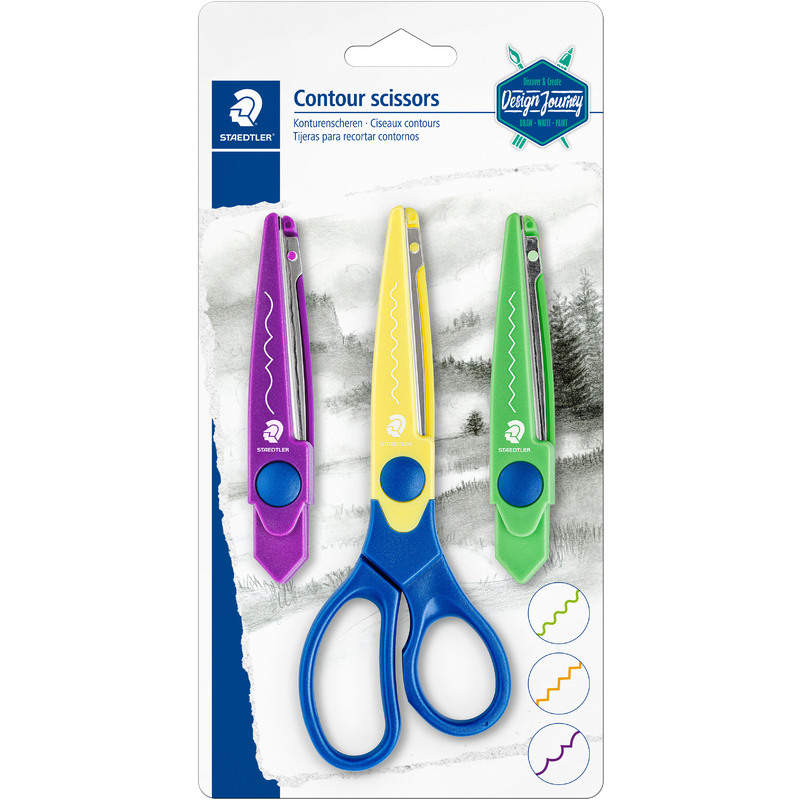 Foarfeca - Contour Scissors | Staedtler - 3 | YEO