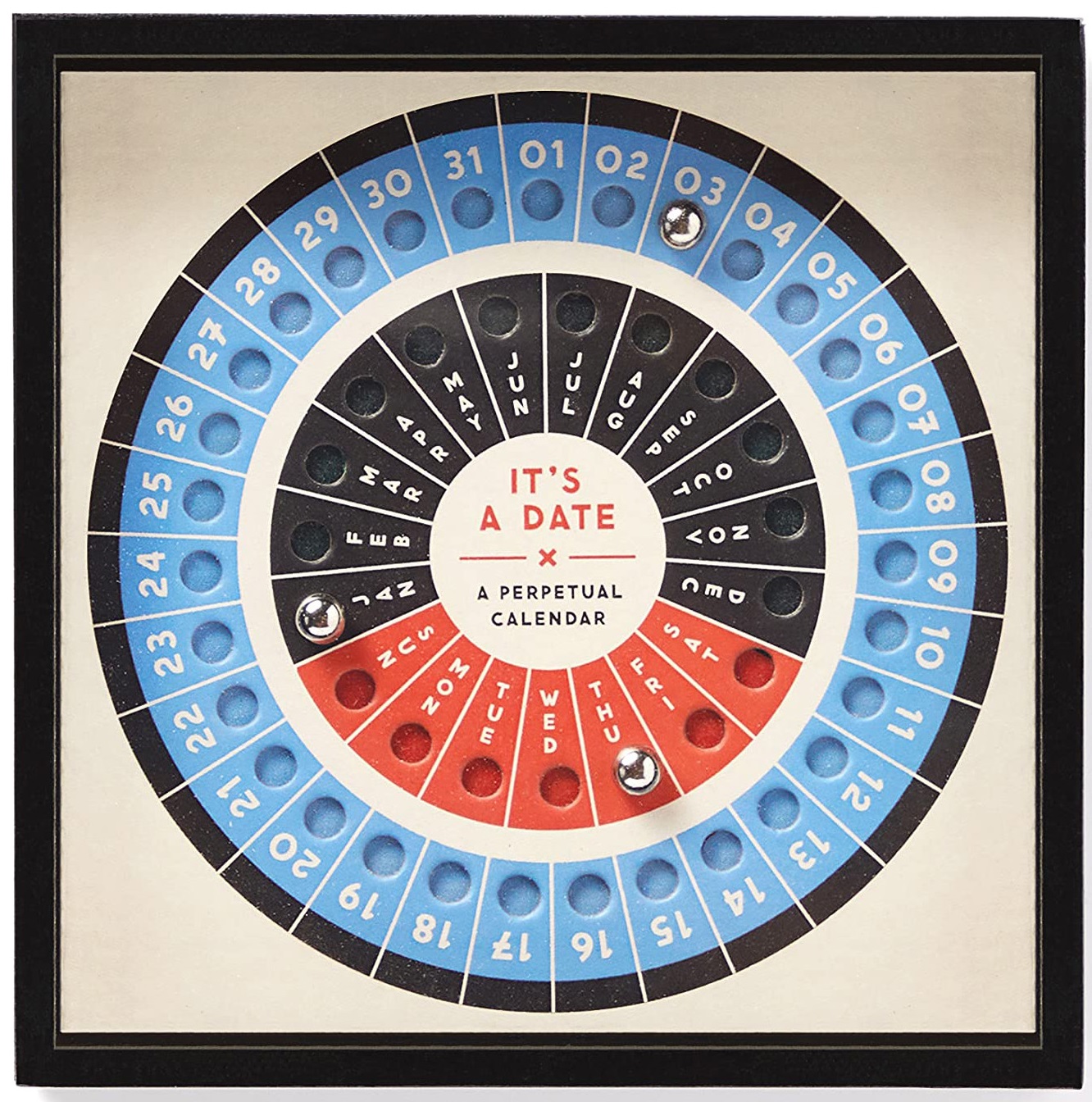 It\'s a Date. A Perpetual Calendar | Brass Monkey