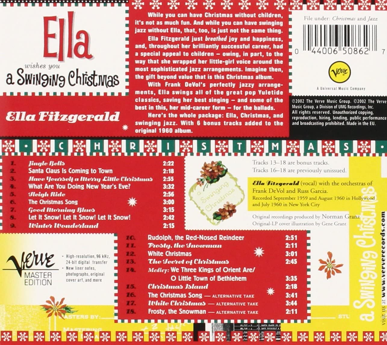 Ella Wishes You A Swinging Christmas | Ella Fitzgerald