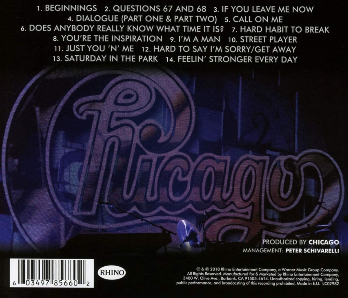 Chicago - Greatest Hits Live | Chicago