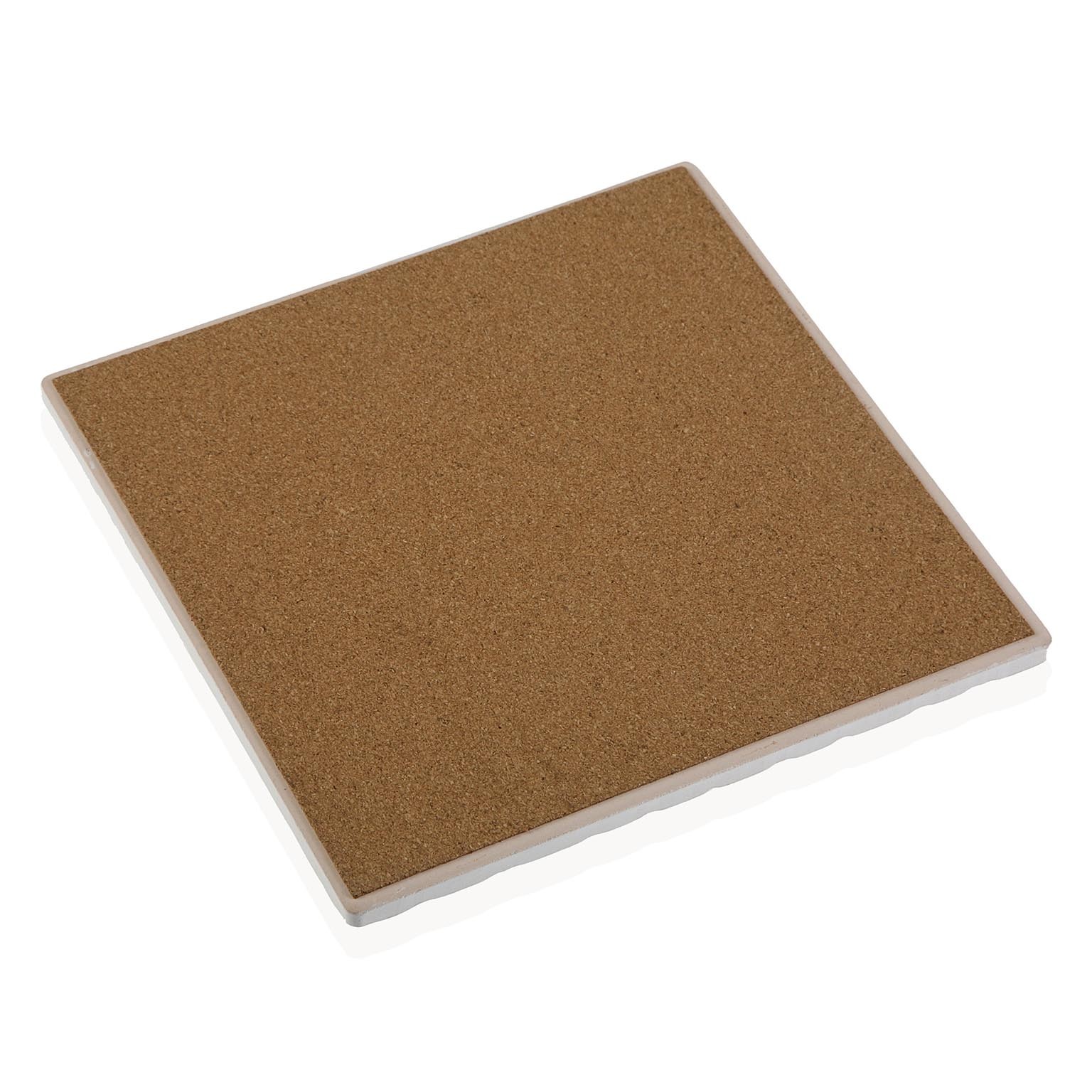 Suport pentru farfurie - Ceramic Tile Trivet - Beige | Versa