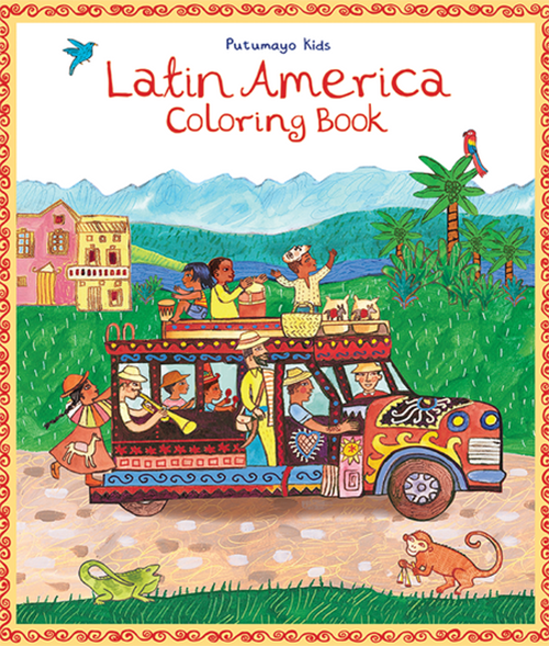 Latin America Coloring Book | 