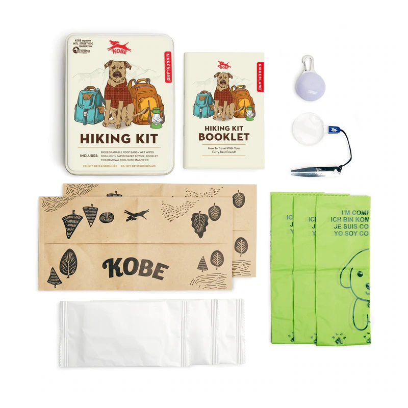 Kit de drumetie pentru caini - Kobe Hiking | Kikkerland