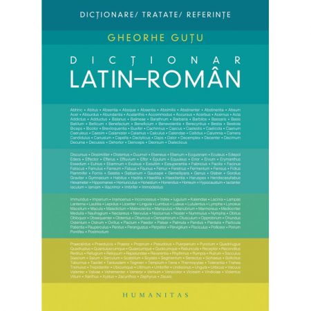 Dictionar latin-roman | Gheorghe Gutu