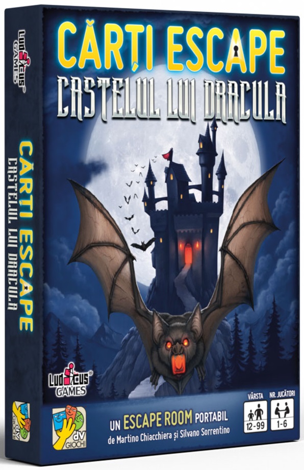 Joc - Carti Escape - Castelul lui Dracula | Ludicus