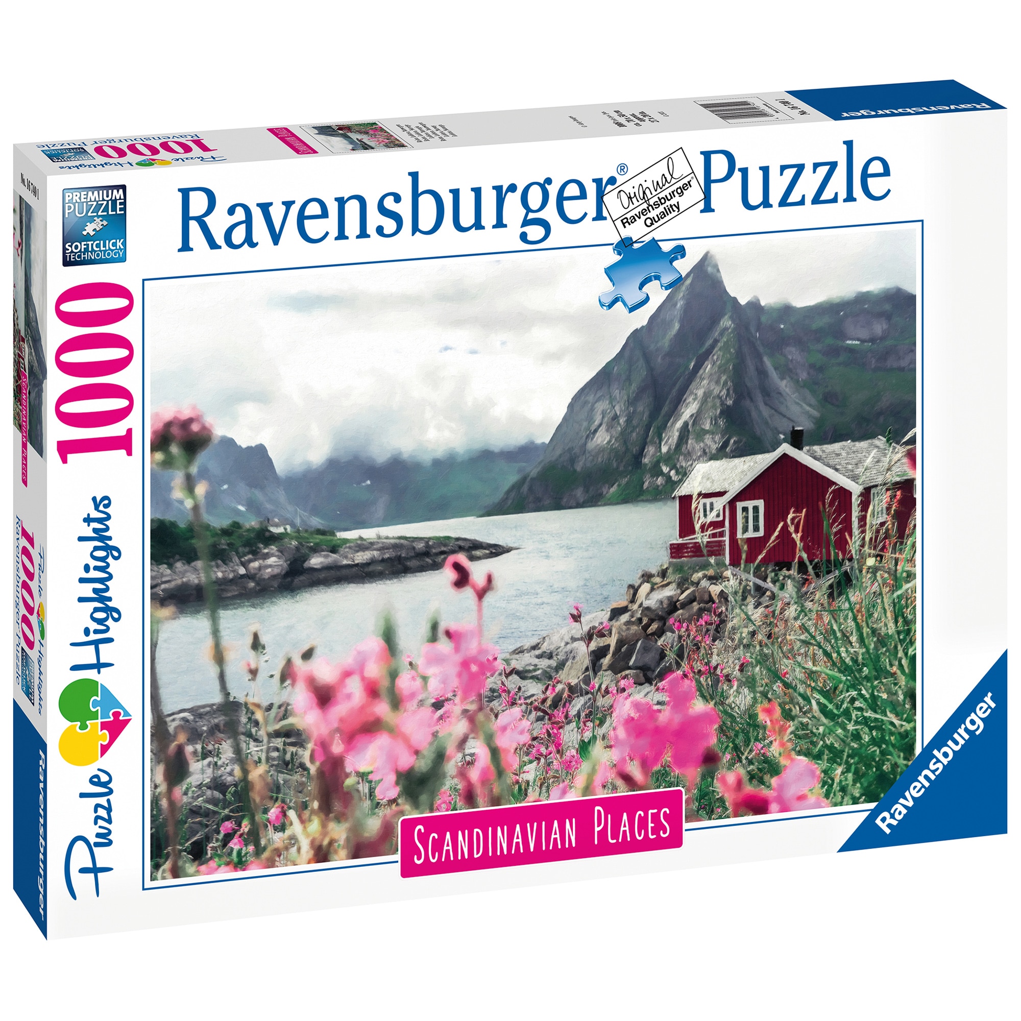 Puzzle 1000 piese - Scandinavian Places - Lofoten Norvegia | Ravensburger - 1 | YEO