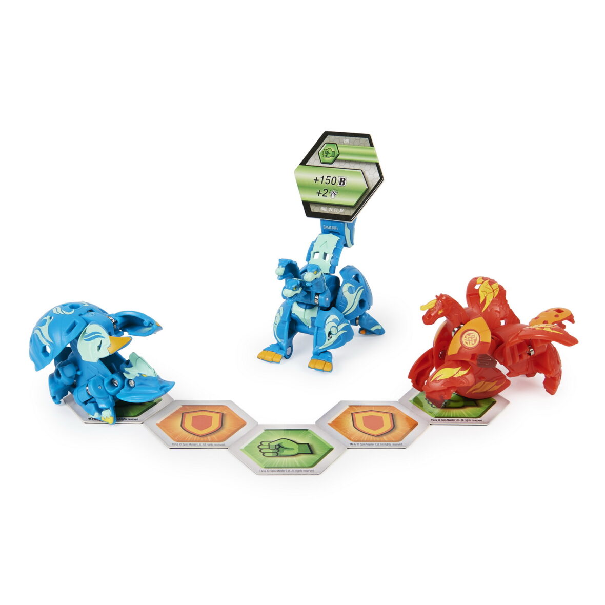 Set figurine - Bakugan - Howlkor, Colossus si Pegatrix | Spin Master