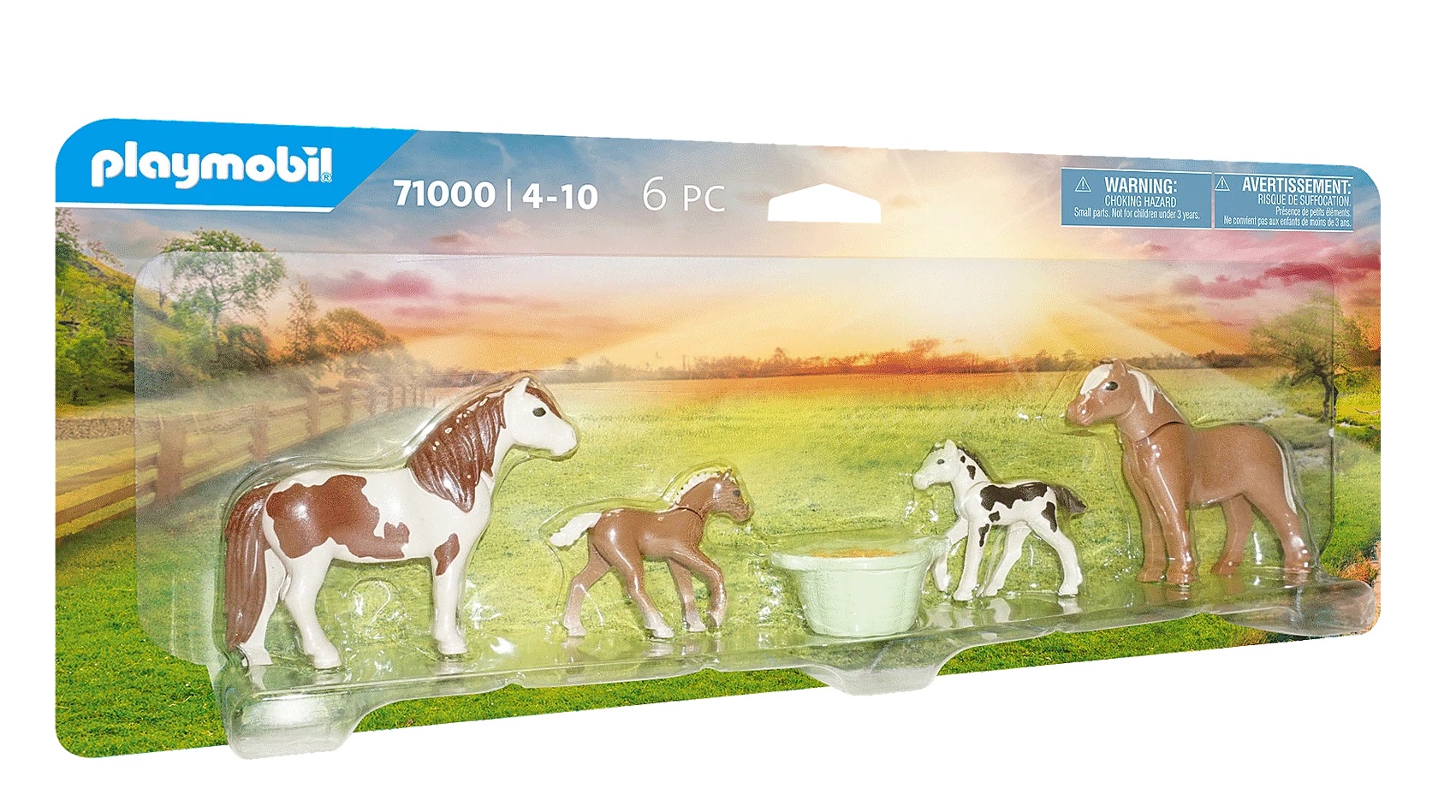 Set figurine - Pony Farm - 2 cai islandezi si manji | Playmobil