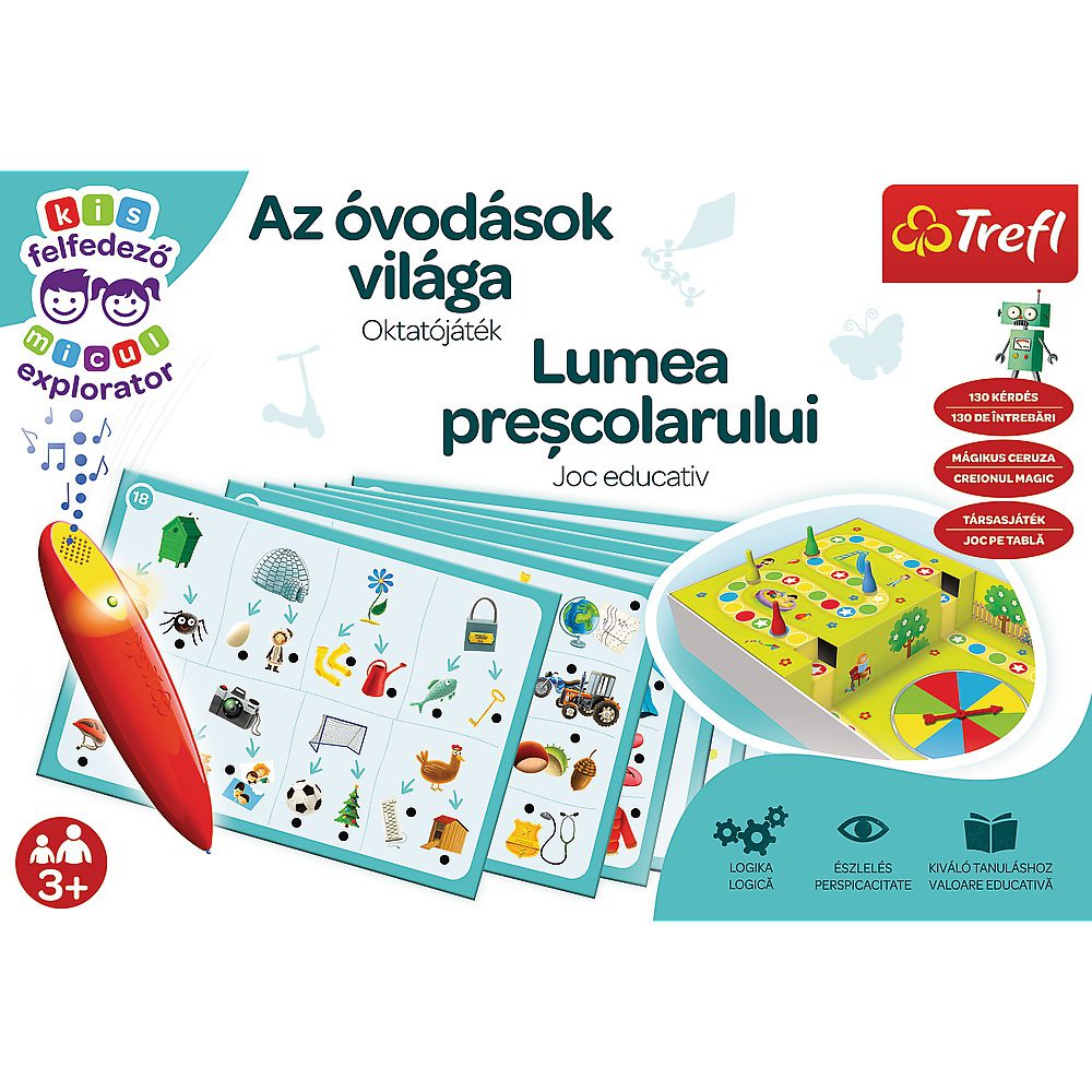 Joc educativ - Lumea Prescolarului cu Creion Magic | Trefl