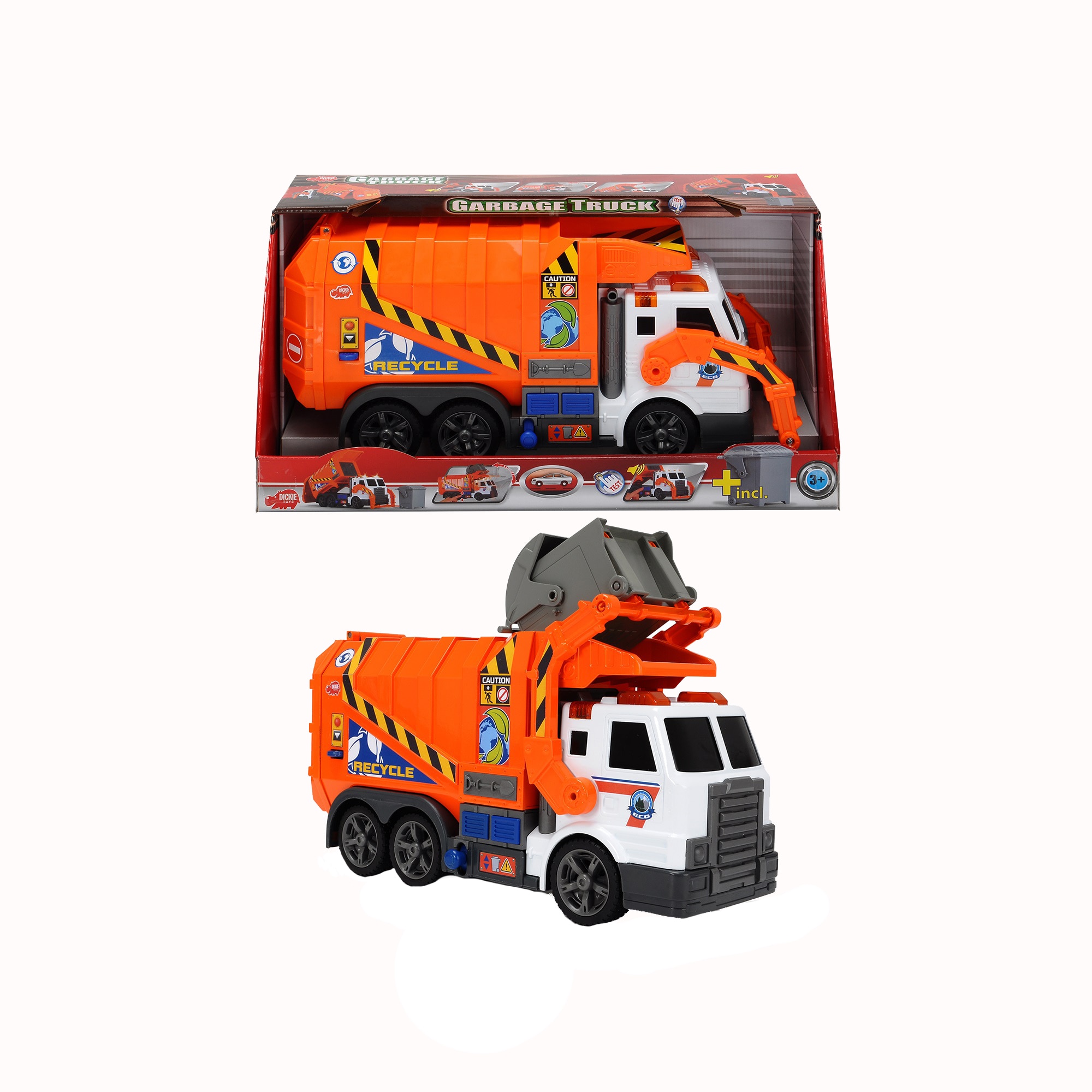 Masina - Camion de Gunoi, 46 cm | Dickie Toys - 2