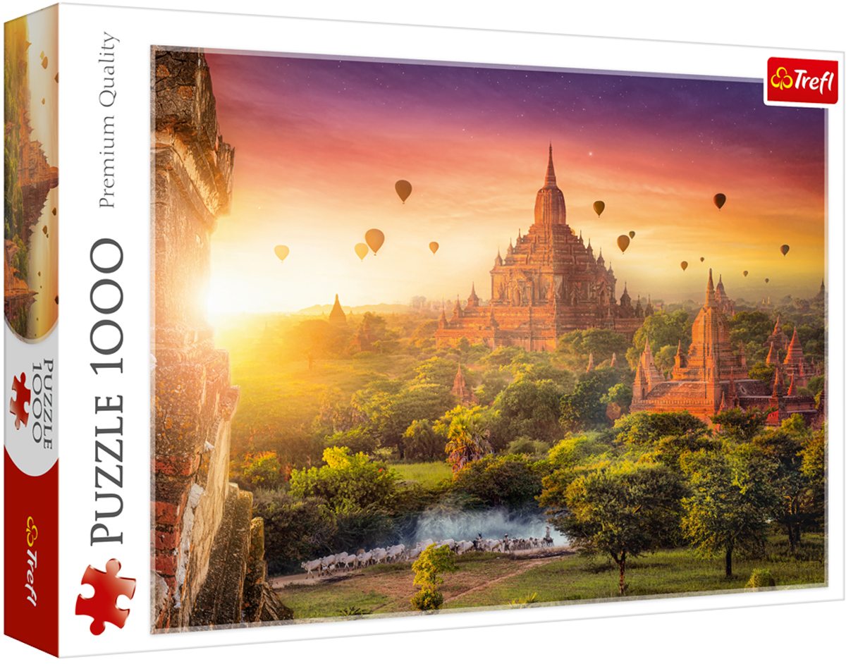 Puzzle 1000 piese - Templu Burma | Trefl
