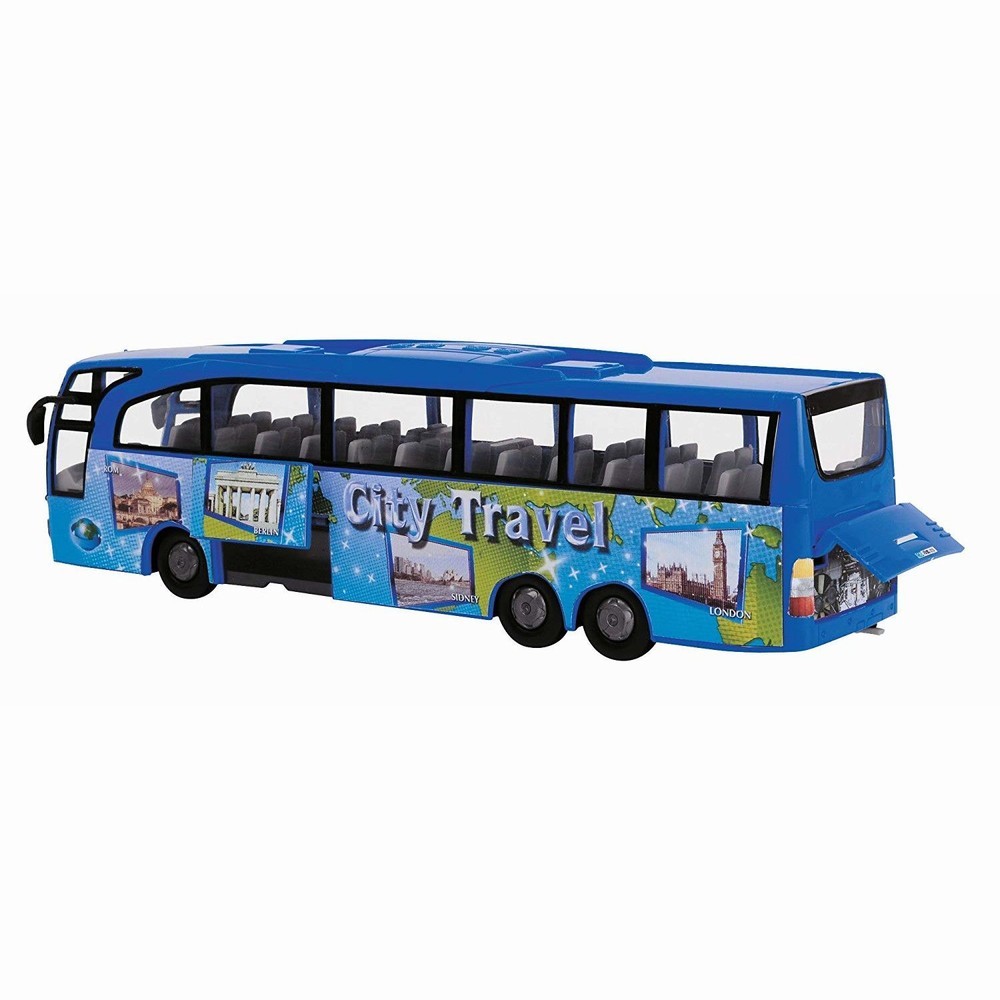 Autocar - Turistic - City Travel, 30 cm | Dickie Toys - 0
