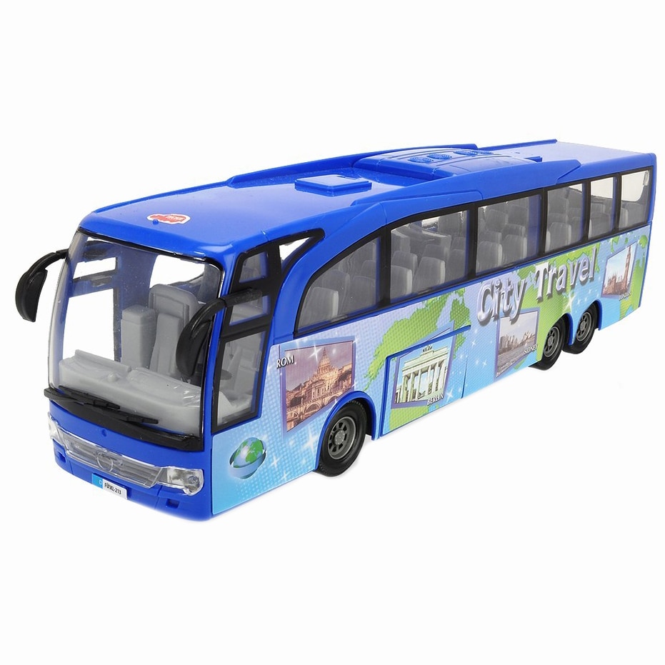 Autocar - Turistic - City Travel, 30 cm | Dickie Toys - 1