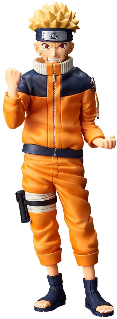 Figurina - Naruto - Uzumaki Naruto - Grandista Nero, 23 cm | Banpresto