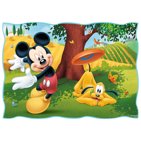 Puzzle - Disney - Mickey, Ziua Deosebita, 4 in 1 | Trefl - 1