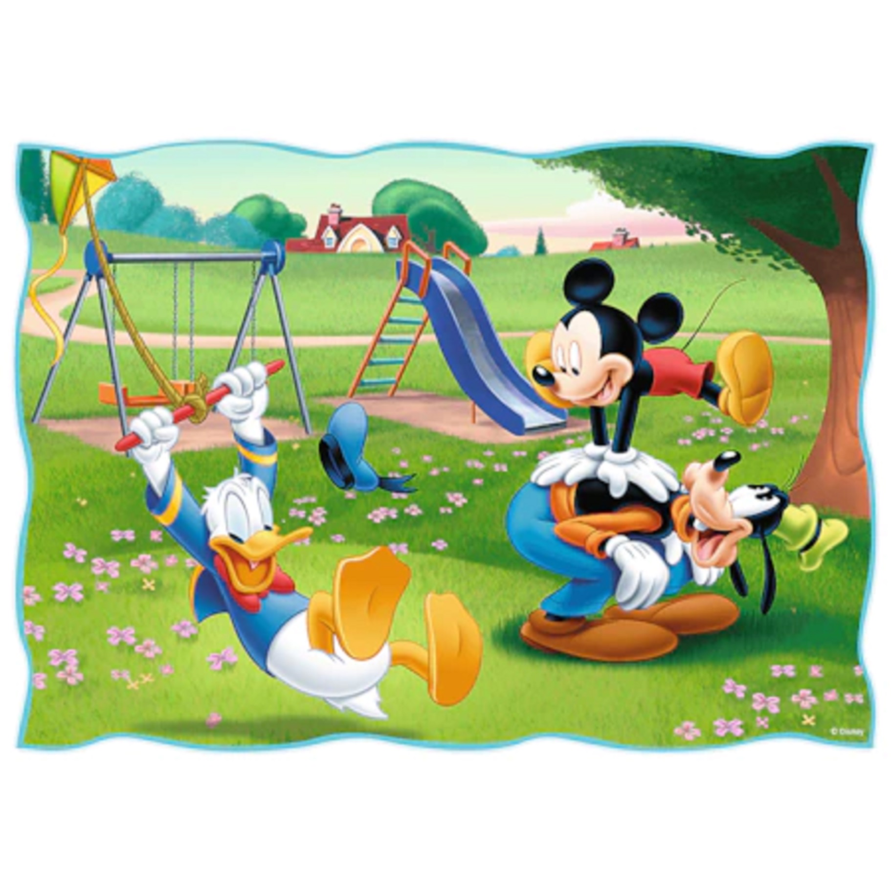 Puzzle - Disney - Mickey, Ziua Deosebita, 4 in 1 | Trefl - 2