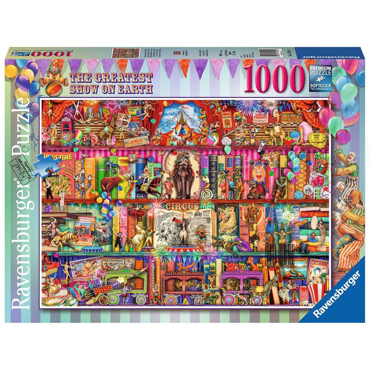 Puzzle 1000 piese - The Greatest Show on Earth | Ravensburger - 1