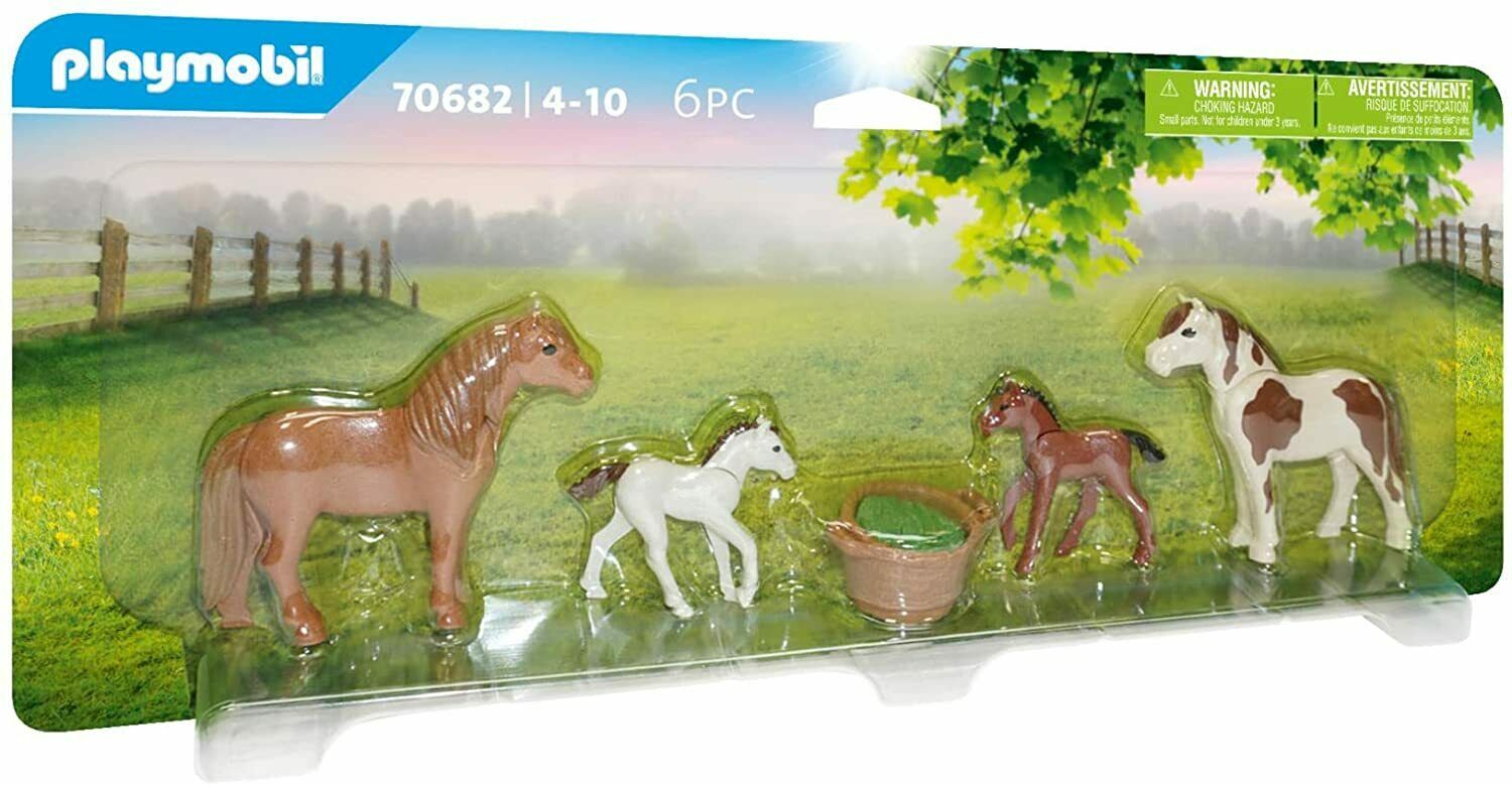 Set figurine - Pony Farm - Ponei si manji | Playmobil