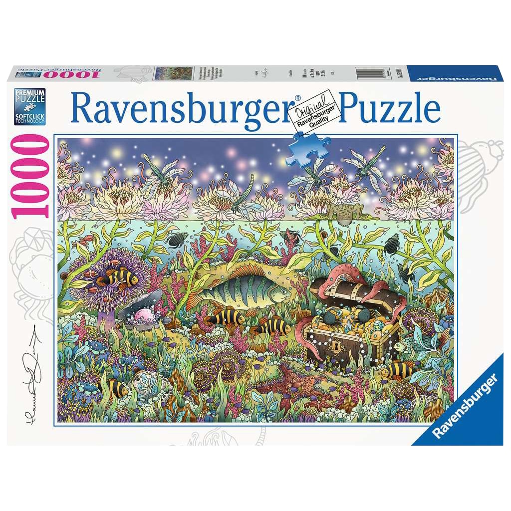 Puzzle - Comorile de sub apa, 1000 piese | Ravensburger