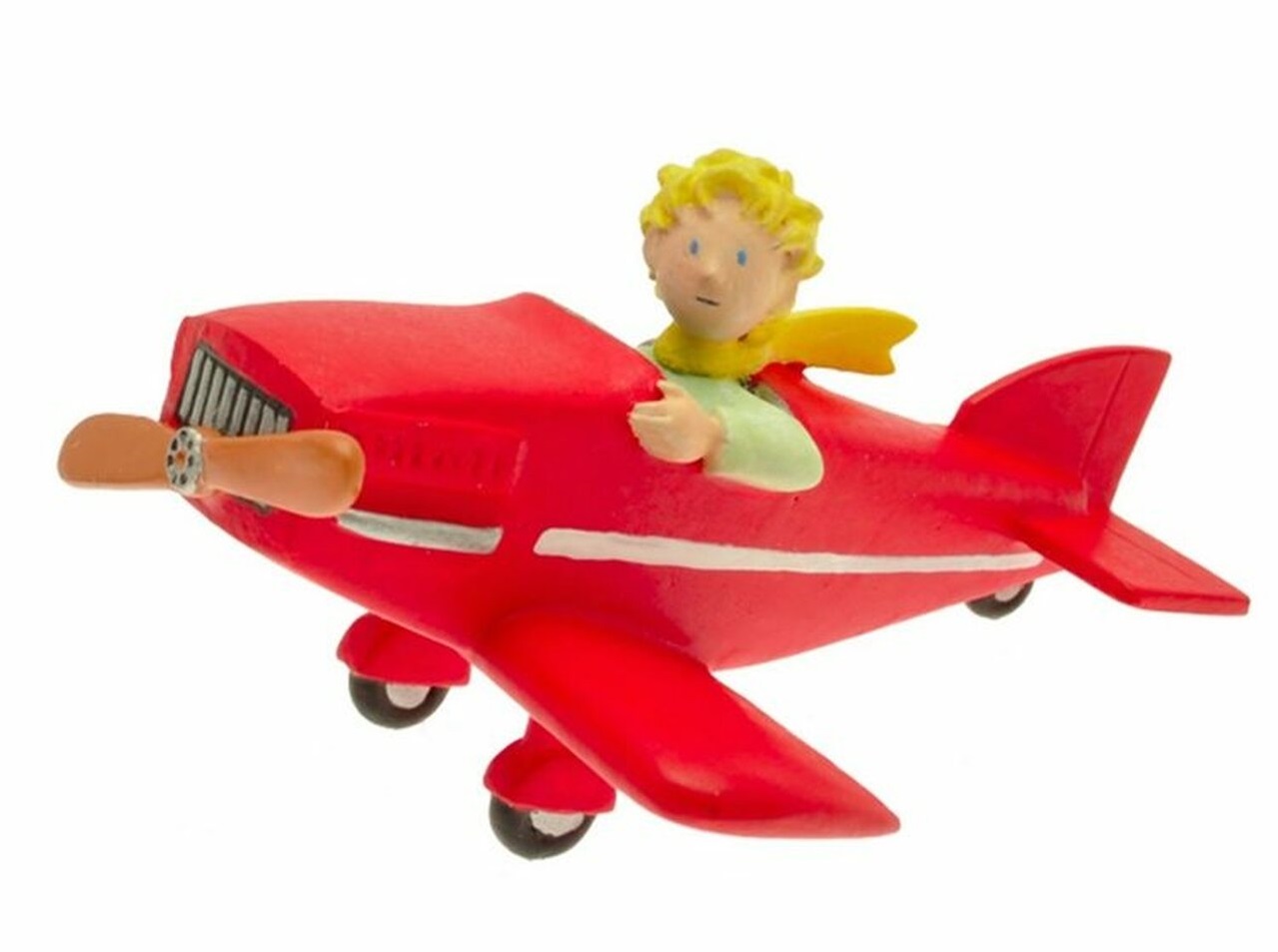 Figurina - The Little Prince In His Plane | Plastoy image