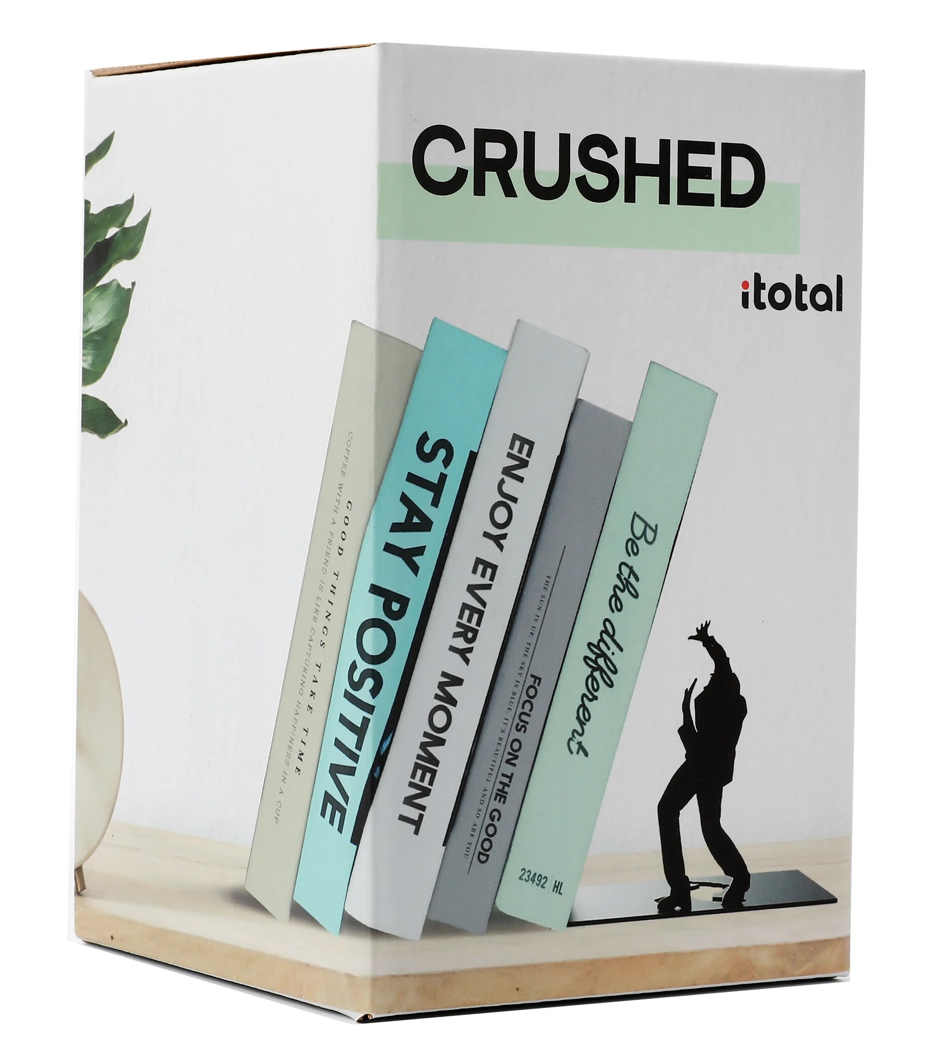 Suport lateral pentru carti - Crushed | I-Total