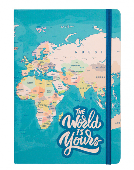 Carnet A5 - Blue Maps | I-Total - 1 | YEO