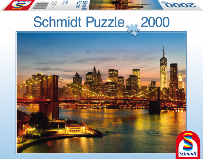 Puzzle 2000 piese - New York | Schmidt
