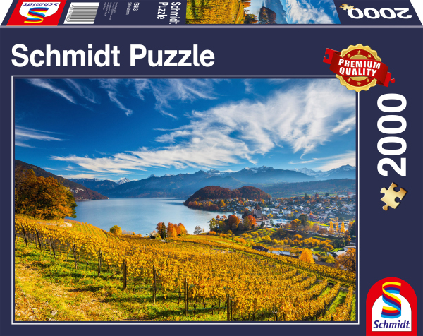 Puzzle 2000 piese - Vineyards | Schmidt