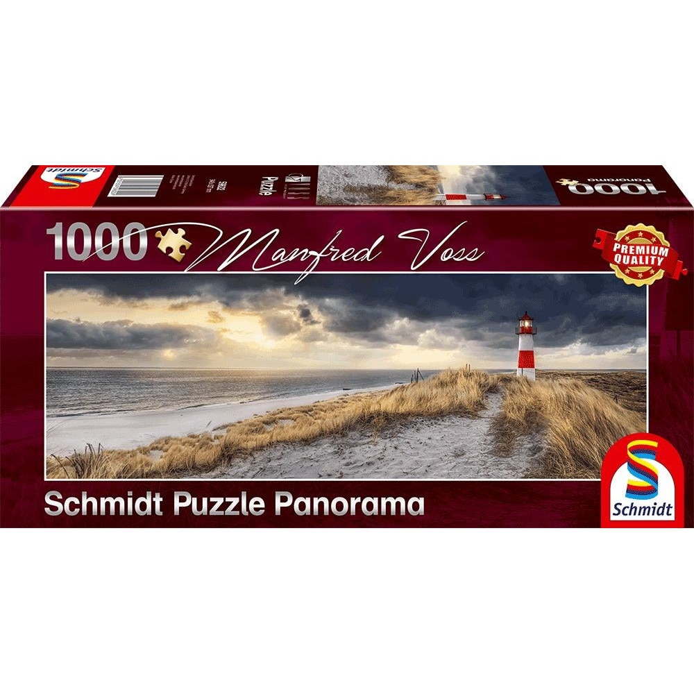 Puzzle 1000 piese - Manfred Voss - Lighthouse, Sylt | Schmidt - 0