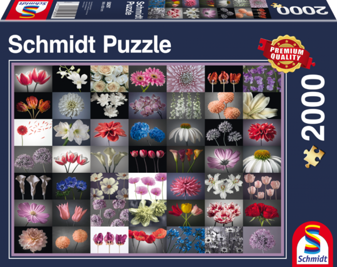 Puzzle 2000 piese - Floral Greeting | Schmidt
