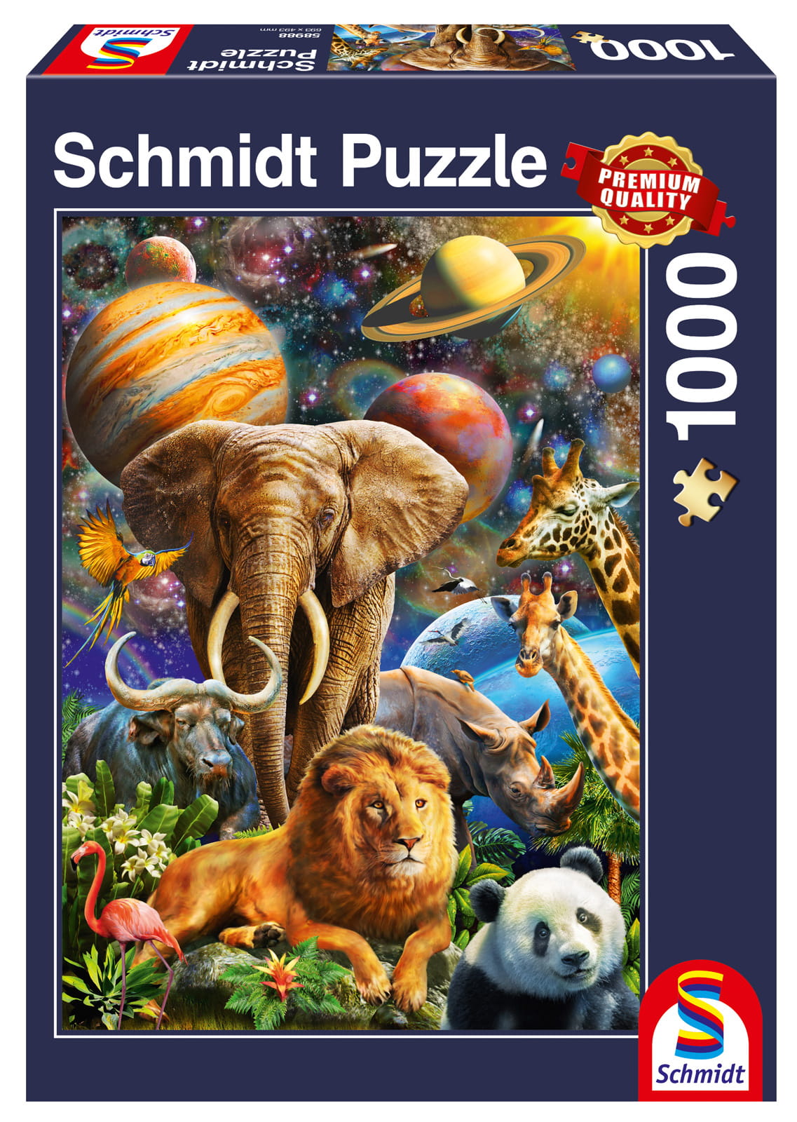 Puzzle 1000 piese - Universal Beauty | Schmidt - 1 | YEO