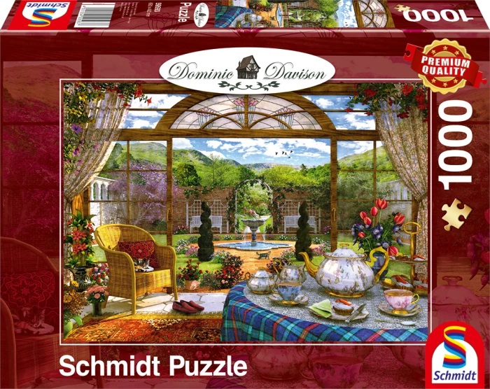 Puzzle 1000 piese - Dominic Davison - View from the Conservatory | Schmidt