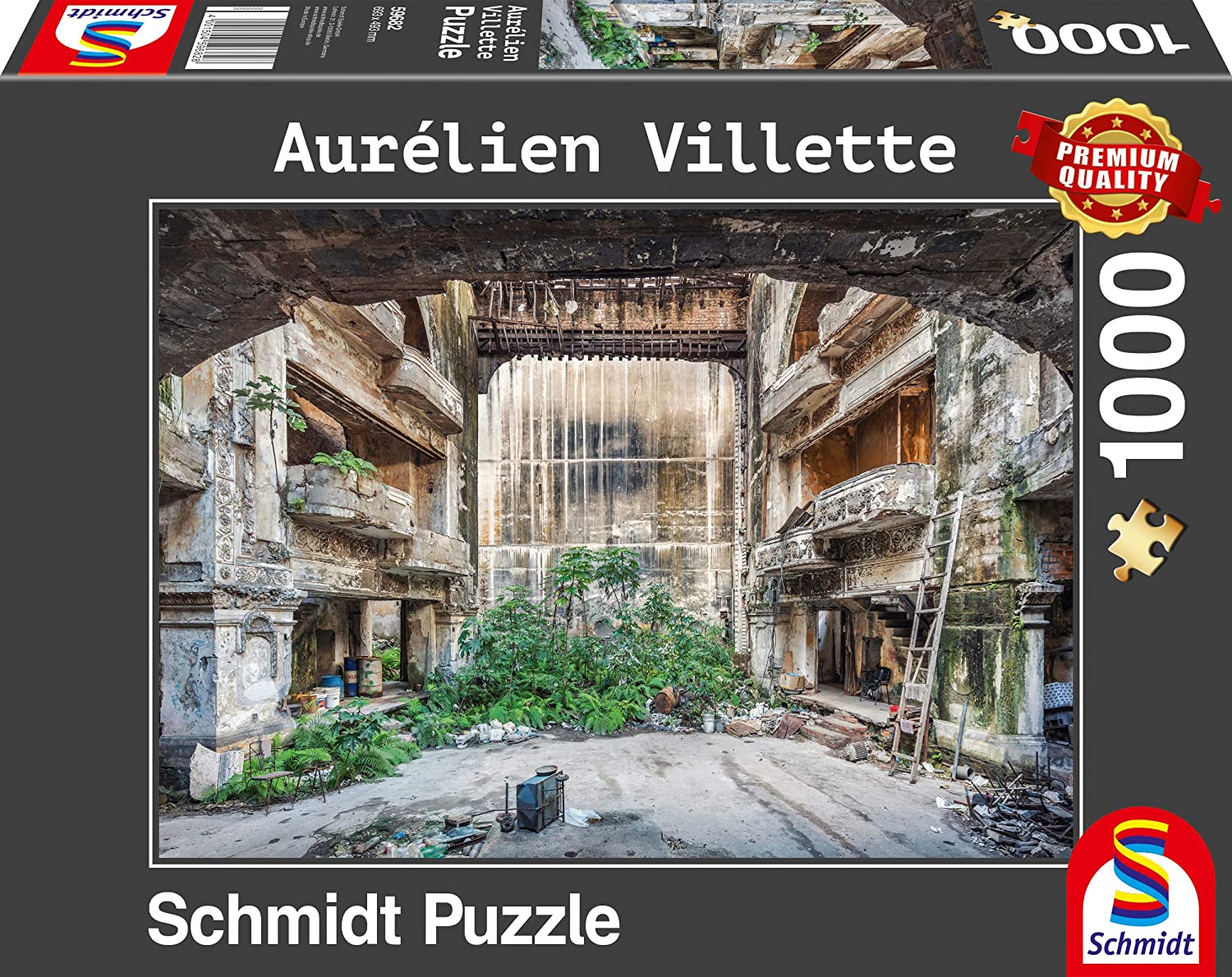 Puzzle 1000 piese - Aurelien Villette - Cuban Theatre | Schmidt