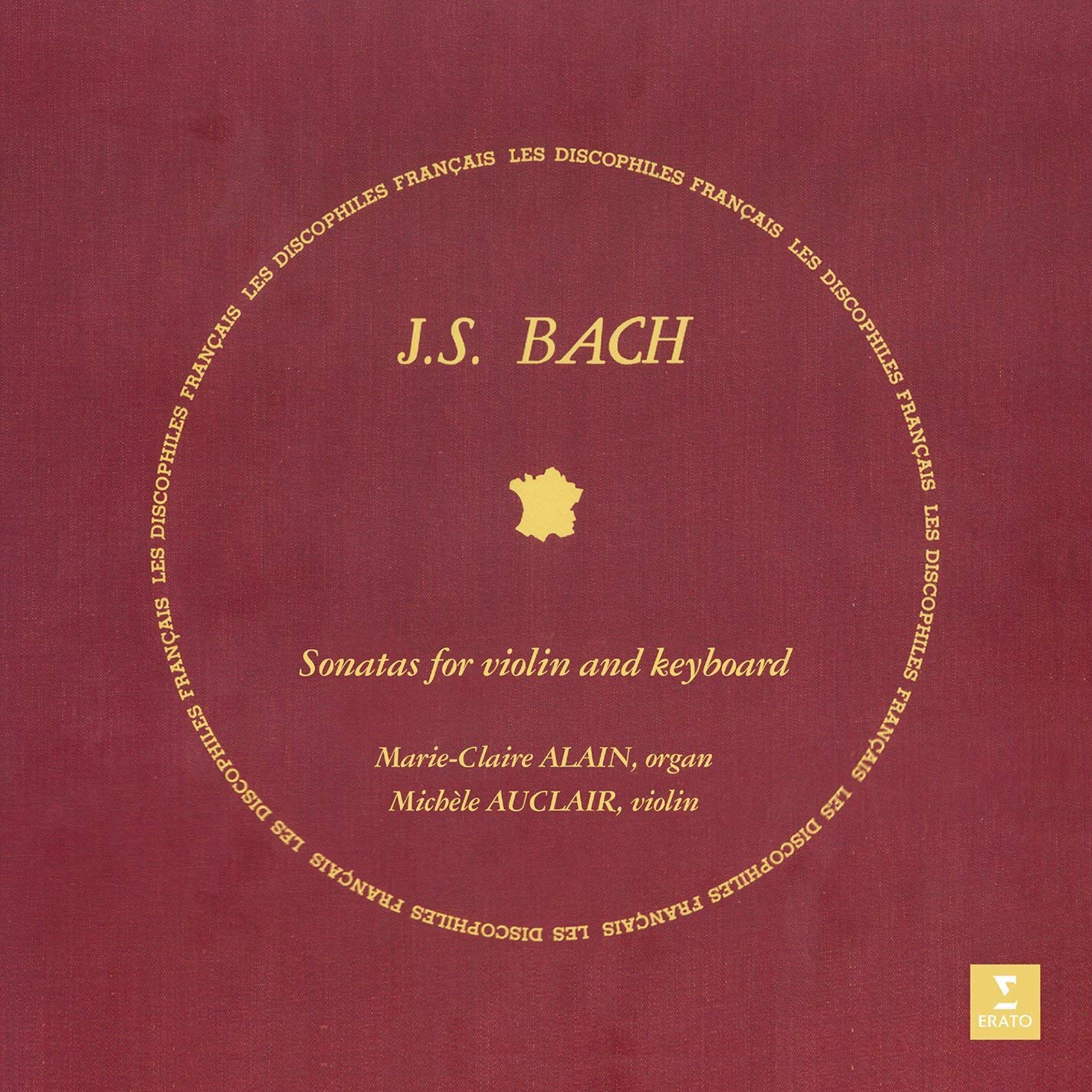 Bach - Sonatas for keyboard & violin - Vinyl | Marie-Claire Alain, Michele Auclair