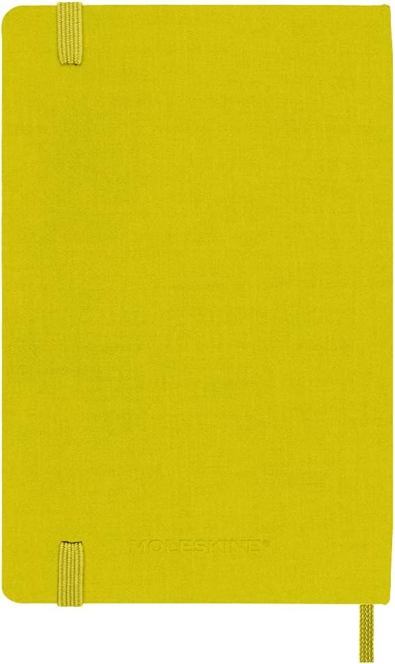 Carnet - Moleskine Classic - Pocket, Silk Hard Cover, Ruled - Hay Yellow | Moleskine