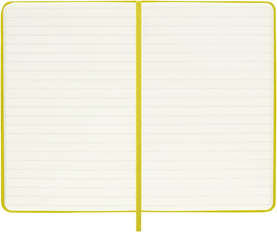 Carnet - Moleskine Classic - Pocket, Silk Hard Cover, Ruled - Hay Yellow | Moleskine - 3 | YEO