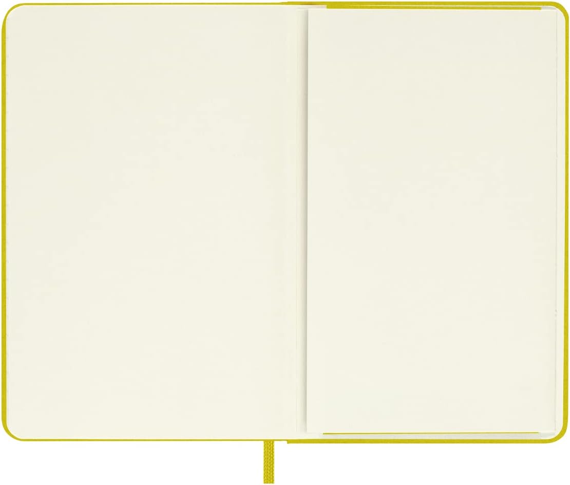 Carnet - Moleskine Classic - Pocket, Silk Hard Cover, Ruled - Hay Yellow | Moleskine - 5 | YEO