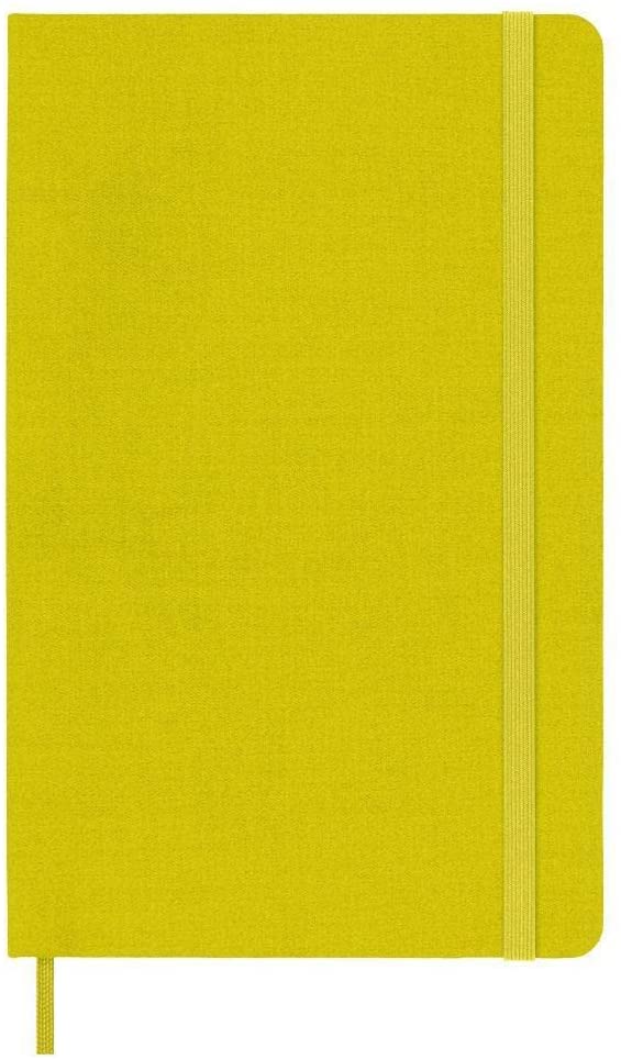 Carnet - Moleskine Classic - Large, Silk Hard Cover, Ruled - Hay Yellow | Moleskine image4