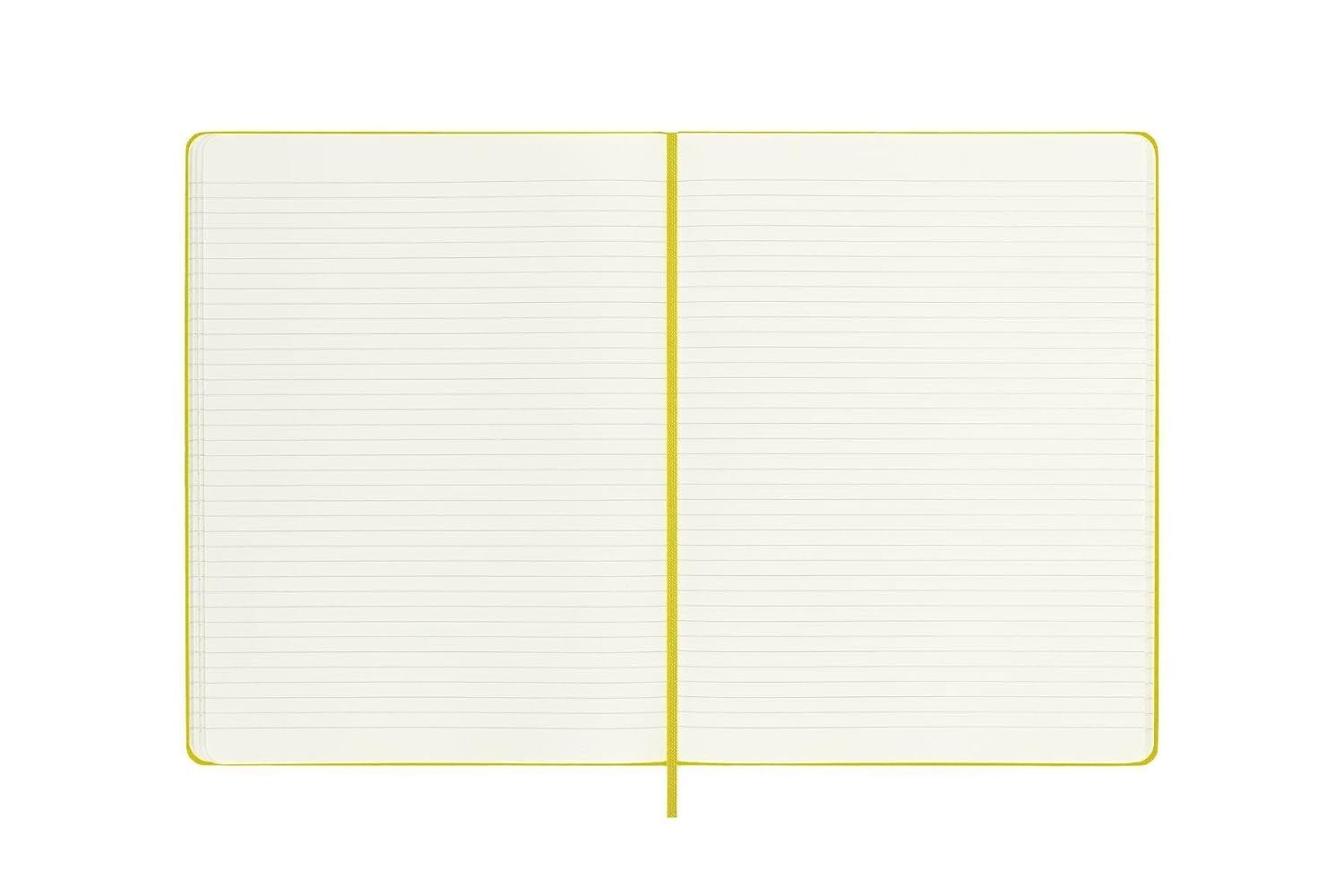 Carnet - Moleskine Classic - XL, Silk Hard Cover, Ruled - Hay Yellow | Moleskine - 1 | YEO