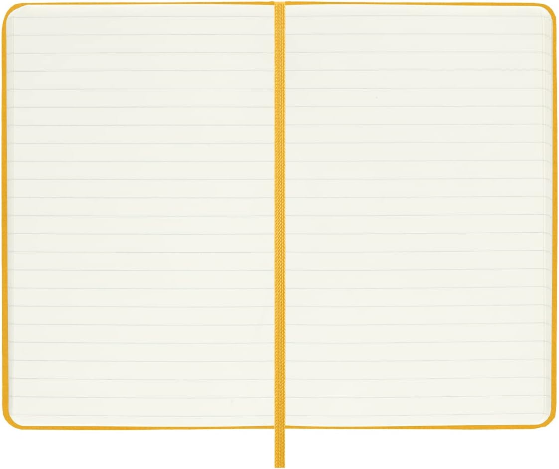 Carnet - Moleskine Classic - Pocket, Silk Hard Cover, Ruled - Orange Yellow | Moleskine - 3 | YEO