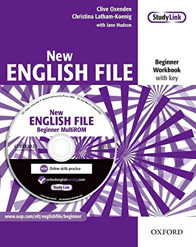 New English File. Beginner - Workbook with key and MultiROM Pack | Clive Oxenden, Christina Latham-Koening