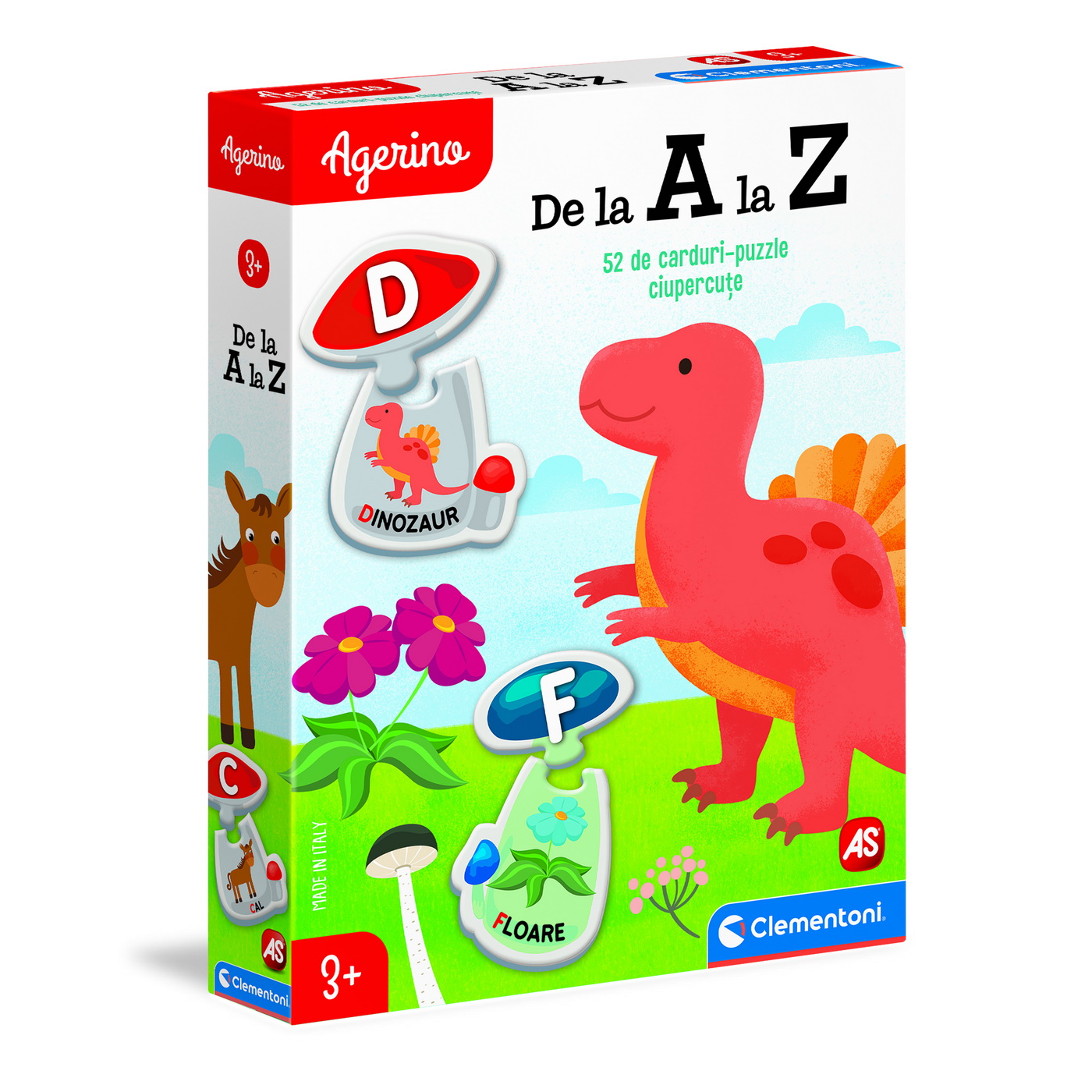 Puzzle educativ - Agerino - De la A la Z | Clementoni