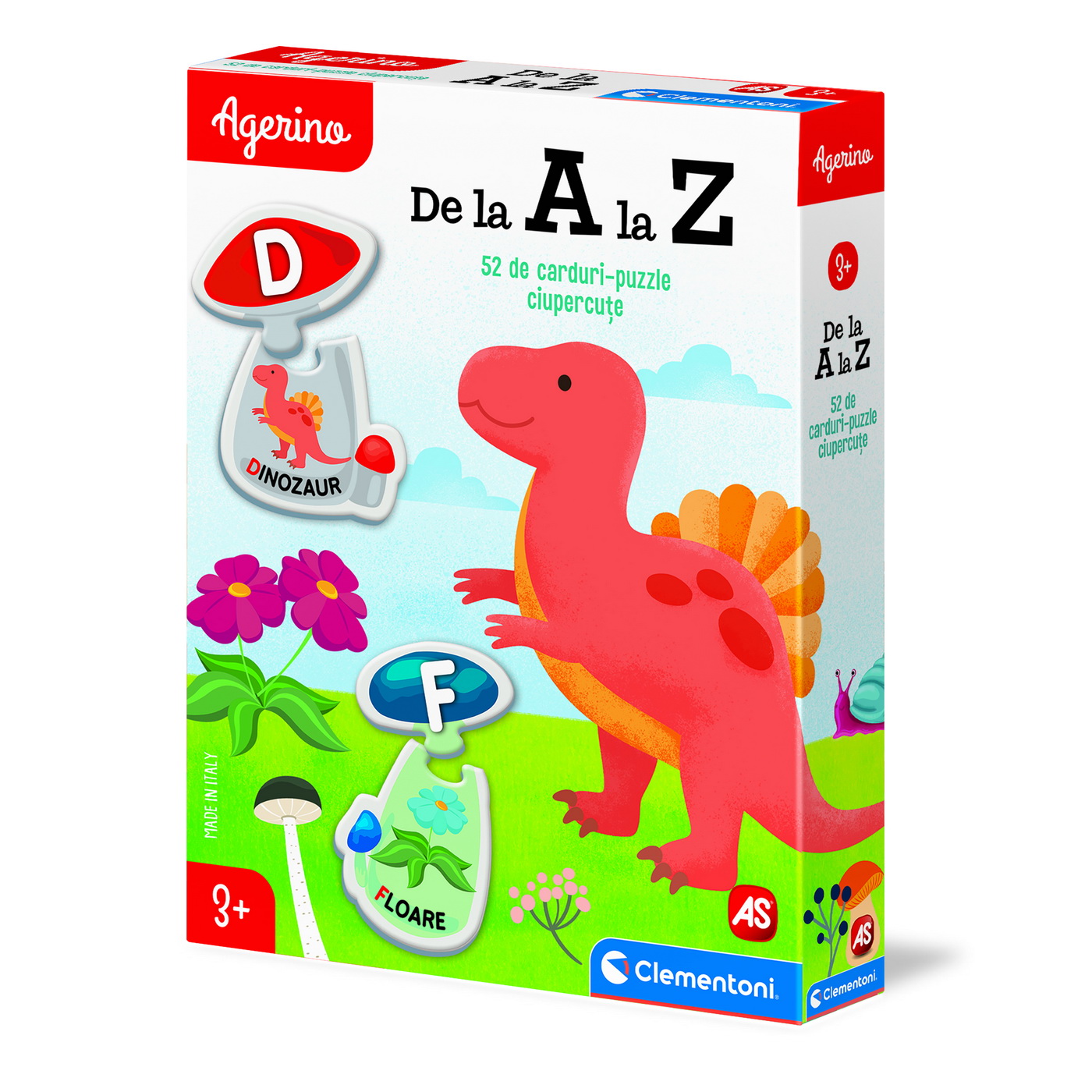 Puzzle educativ - Agerino - De la A la Z | Clementoni - 3