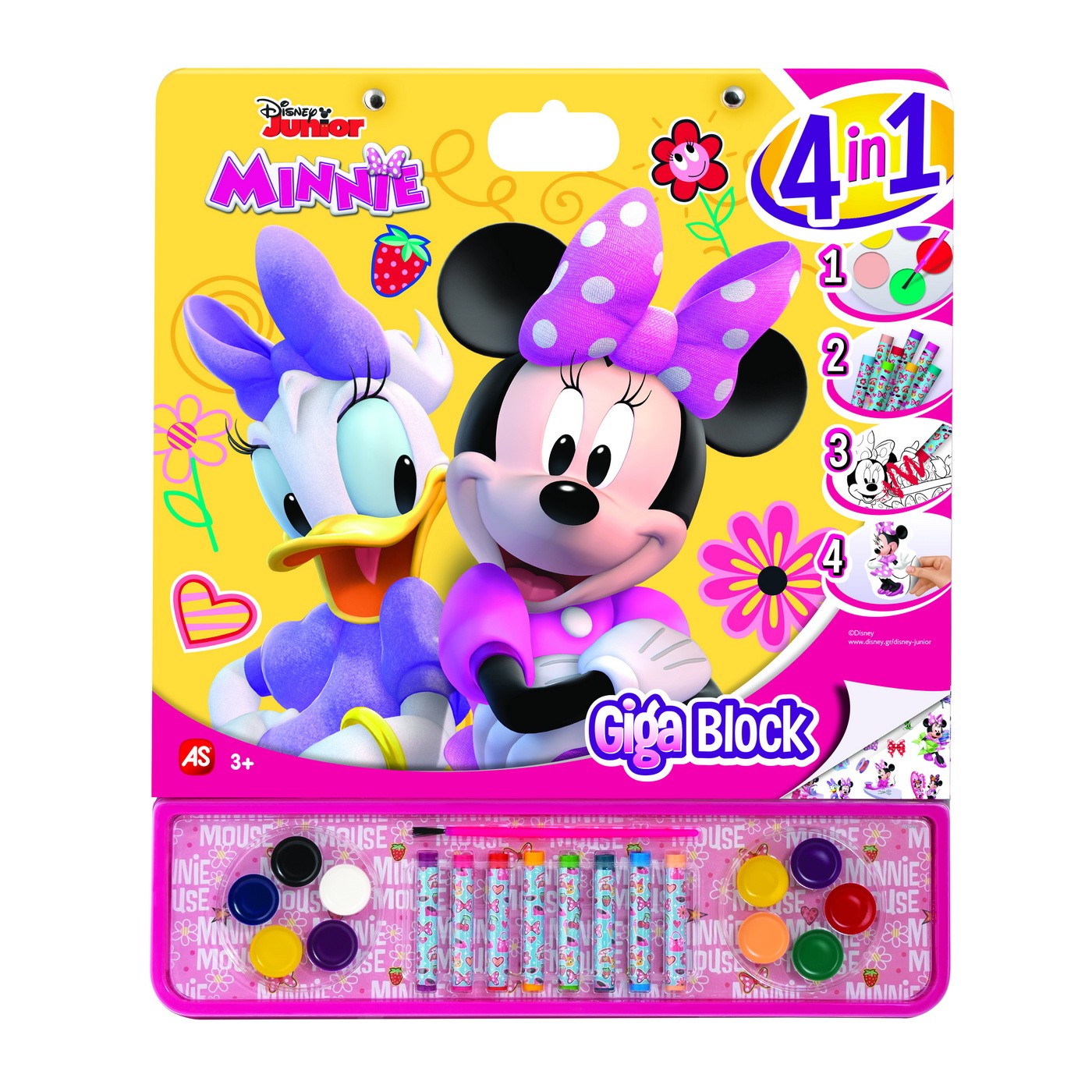 Set desen - Disney Junior Minnie - Giga Block | As - 3 | YEO