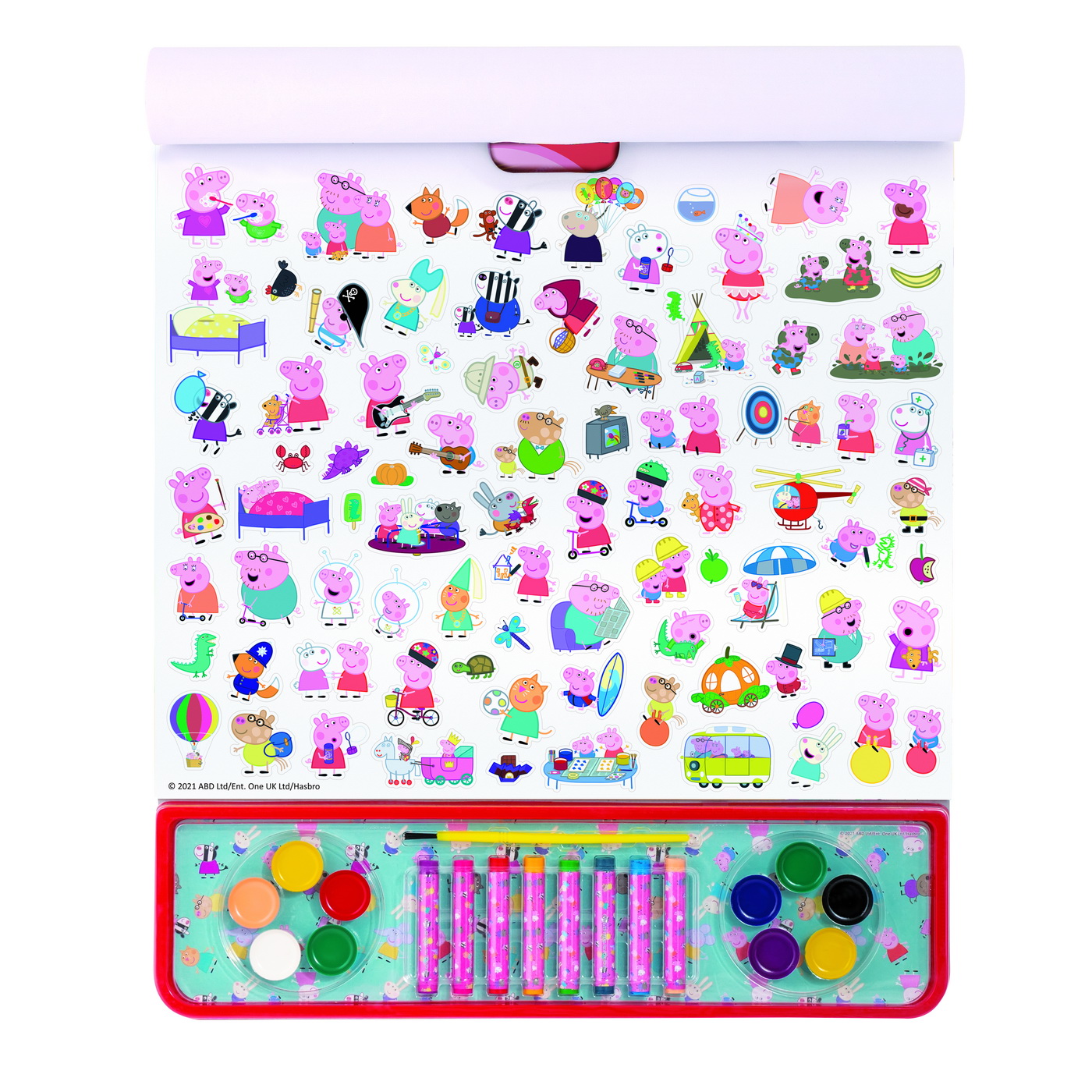 Set desen - Peppa Pig - Giga Block 4 in 1 | As - 2 | YEO